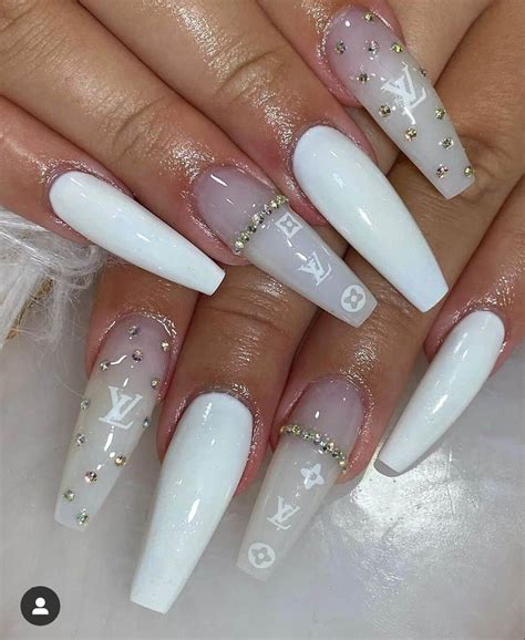 louis vuitton nail ideas